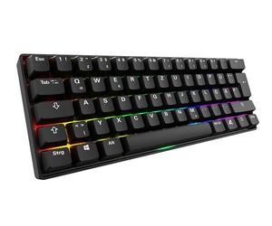 Sharkoon 100065630 teclado hogar usb qwertz alemán negro