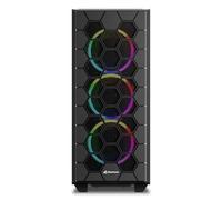 Caja ATX HEX RGB (Negra) - SHARKOON