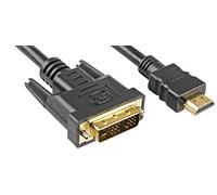 Sharkoon 4044951009053 adaptador de cable de vídeo 2 m hdmi dvi-d negro