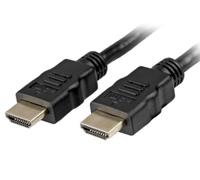 Sharkoon Cable HDMI a HDMI de 7.5 Metros, Negro, 28 AWG, 3D, Ethernet, Conectores Chapados en Oro, Referencia: Kabel HMDI -> HDMI 7.5m schwarz
