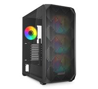 Sharkoon ak3 rgb midi tower negro