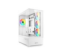 Sharkoon AK6 RGB Blanca ATX Caja para PC