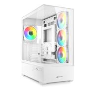 Sharkoon AK6 RGB Blanca - Caja ATX