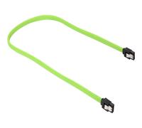 Sharkoon Sata 3 Cable de SATA 0,45 m SATA 7-Pin Negro, Verde - Cable SATA (0,45 m, SATA III, SATA 7-Pin, SATA 7-Pin, Male Connector/Male Connector, Negro, Verde)