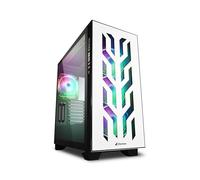 Sharkoon Elite Shark CA300T E-ATX Cristal Templado USB-C ARGB Blanca