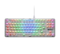 Sharkoon gaming tastatur crystal shark weiß de
