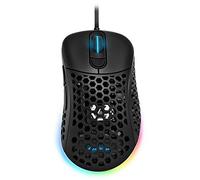 Sharkoon Light² 200 - Ratón Gaming Óptico, 16000 DPI, 6 Botones, Negro