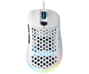 Sharkoon Light2 200 Ratón Gaming RGB 16000 DPI Blanco