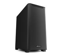 Sharkoon Caja M30 Black – USB 3.0 2x, lateral metálico, sin fuente – Negra