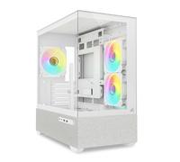 Sharkoon mk7 blanco, carcasa de pc matx, argb