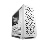 Sharkoon MS-Z1000 - Caja de Ordenador, PC Gaming, Micro-ATX, Blanco