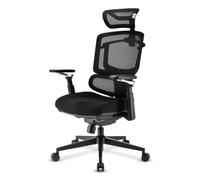 Sharkoon officepal c50 asiento acolchado respaldo de rejilla
