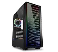 Sharkoon RGB LIT 200 Midi Tower Negro