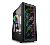 CAJA ATX SHARKOON RGB WAVE 2XUSB3.0 RGB SIN FUENTE NEGRO