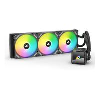 Sharkoon S60 Argb AlL-IN-One Wasserk?hlung - 360 Mm Radiator, 3x 120 Mm PwM-L?fter, Schwarz (4044951044948)