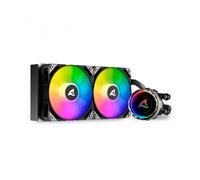 Sharkoon Refrigeración líquida CPU S80 RGB – Kit todo en uno 240 mm Negro