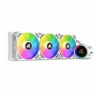 Sharkoon Ventilador de caja S90 RGB Blanco (3 unidades)