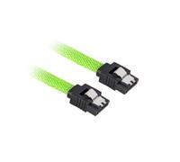 Sharkoon Sata 3 cable de SATA 0,3 m SATA 7-pin Negro, Verde - Cable SATA (0,3 m, SATA III, SATA 7-pin, SATA 7-pin, Male connector / Male connector, Negro, Verde)