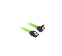 Sharkoon SATA 3 Cable de SATA 0,6 m SATA 7-Pin Negro, Verde - Cable SATA (0,6 m, SATA III, SATA 7-Pin, SATA 7-Pin, Male Connector/Male Connector, Negro, Verde)