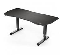 Mesa gaming sharkoon skiller sgd20 + alfombilla integrada negra