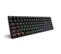 Sharkoon SGK50 S2 PBT Negro, RGB, Gateron GPRO Amarillo