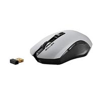 Sharkoon SGM3 - Ratón Gaming Óptico Inalámbrico, 6000 DPI, 7 Botones, Blanco, 4044951026272