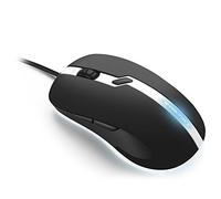 Sharkoon SHARK FORCE PRO - Ratón Gaming Óptico, 3600 DPI, 6 Botones, LED, Blanco