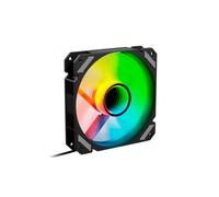 VENTILADOR CAJA SHARKOON MIRROR PWM RGB REVERSE NEGRO