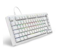 Sharkoon Skiller SGK25 RGB Gaming Keyboard, 75% Layout, Hot Swap, Huano RED Lubr