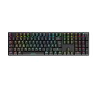 Sharkoon Skiller SGK36W Negro, RGB, 2,4 GHz conexión inalámbrica Huano Rojo