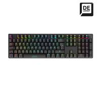 Sharkoon Skiller SGK36W Negro, RGB, 2,4 GHz conexión inalámbrica Huano Rojo
