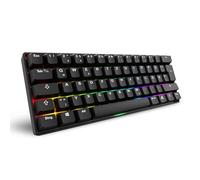 Sharkoon Skiller SGK50 S4 Gen2 PBT - Gateron G-Pro Amarillo, 60% de disposición Alemana