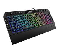 SHARKOON Teclados Marca Modelo TASTIERA Gaming A Membrana SKILLER SGK5 6 Zone RGB, POGGIAPOLSI REMOVIBILE