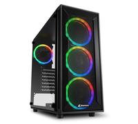 Sharkoon TG4M RGB Cristal Templado USB 3.0 Negra