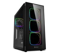 Sharkoon Carcasa para PC TG6 RGB ATX, vidrio templado