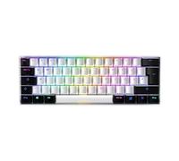 Sharkoon, USB, Skiller SGK50 S4 WH Kailh Red, Teclado para Juegos, Blanco