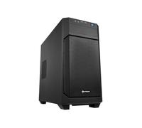 Sharkoon V1000 - Caja de Ordenador, PC Gaming, MICRO-ATX, Negro