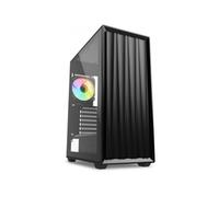 CAJA GAMING SHARKOON VK3 RGB ATX NEGRO 2XUSB 1XTRRS SN FUENTE