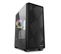 Sharkoon VS8 RGB Midi Tower Cristal Templado USB-C 3.2 Negra