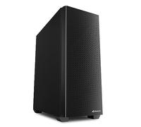 Sharkoon VS9 Midi ATX - Carcasa para PC, Color Negro