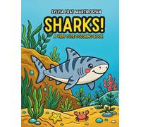 SHARKS!: A very cute coloring book