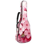 Sharks - Bolsa para guitarra acústica con patrón azul marino, acolchada gruesa, impermeable, para guitarras de 40, 41 y 42 pulgadas, Multicolor 05, 42.9x16.9x4.7 in, Mochila informal