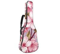 Sharks - Bolsa para guitarra acústica con patrón azul marino, acolchada gruesa, impermeable, para guitarras de 40, 41 y 42 pulgadas, Multicolor 06, 42.9x16.9x4.7 in, Mochila informal