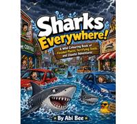 Sharks Everywhere!: A Wild Colouring Book Of Flooded Places, Terrifying Teeth And Chaotic Adventures