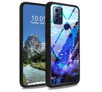 Sharks - Funda de vidrio templado para Motorola Moto G Play 2023 de 6.5 pulgadas, TPU suave, a la moda, para hombres y mujeres, funda protectora a prueba de golpes para Moto G Play 2023
