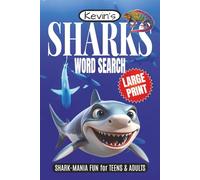 Sharks Word Search Puzzle Book: Word Searches with Easy to Read, Large Print about Sharks, Great Whites, Tigers, the Ocean and More! | 6 x 9 inches | 110 pages | 55 Puzzles
