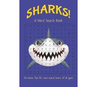 Sharks Word Search Puzzle Book: Word Searches with Easy to Read Print About Sharks, Marine Life, and the Ocean | 6x9 inches, 75 pages | Gift for Vacations, Holidays, and Free Time.
