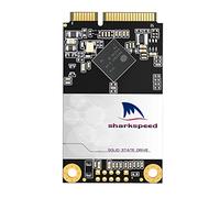 SHARKSPEED Plus MSATA SSD 64GB Disco Duro Interno de Estado sólido para PC y portátil,3D NAND Flash SATA III(64GB, MSATA)