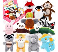 SharloVY Juguetes chirriantes para perros pequeños, juguetes de peluche para cachorros, juguetes para perros pequeños a medianos, juguetes para perros blandos para perros de peluche