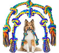 SHARLOVY Juguetes para Masticar Perros XL para masticadores agresivos de Raza Grande, Paquete de 14 Juguetes Resistentes para Perros indestructibles para Masticar agresivos… (2P)